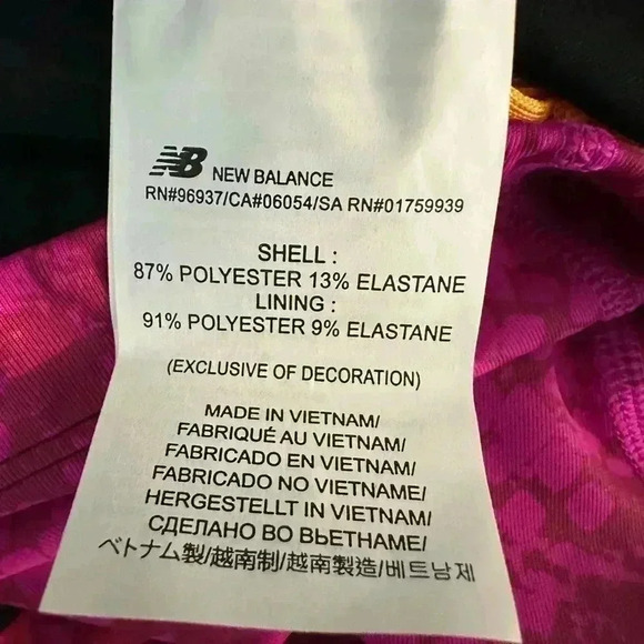 New balance accelerate cropped leggings size Medium NWT - Picture 6 of 6